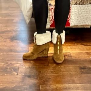 Kate Spade Wedge Booties